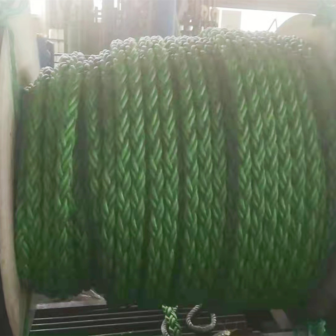 26mmx500m PolySteel Combination Wire Core Fiber Rope For Marine CABLE LAYING