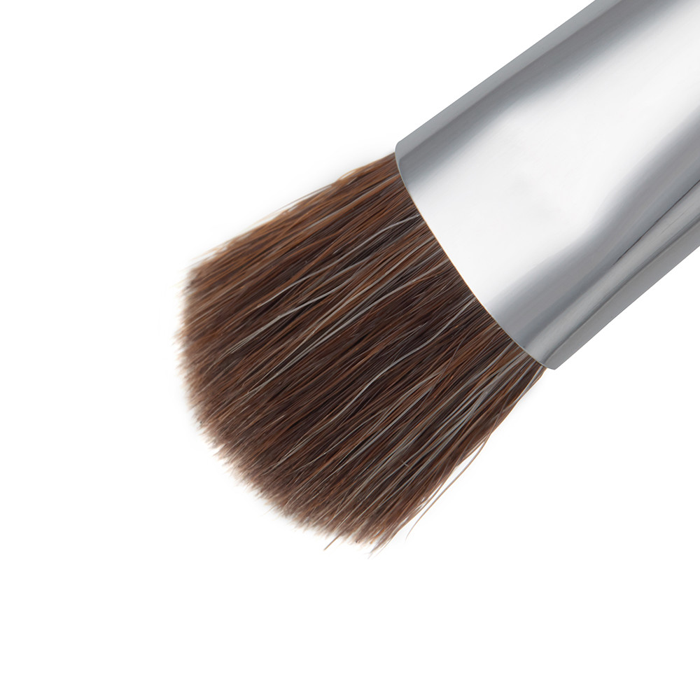 Firm Edge Angled Synthetic Makeup Brushes Set For Define Eyebrows