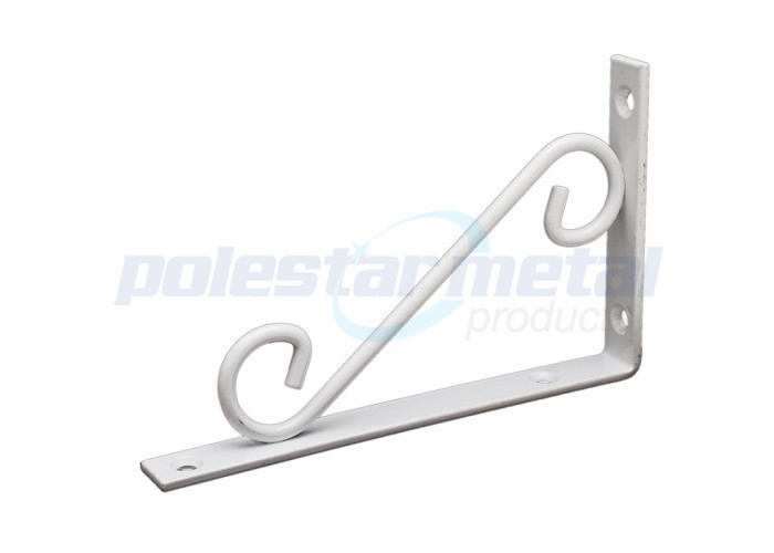Hotel Construction Hardware Zinc Plated Steel Heavy Duty Wall Brackets