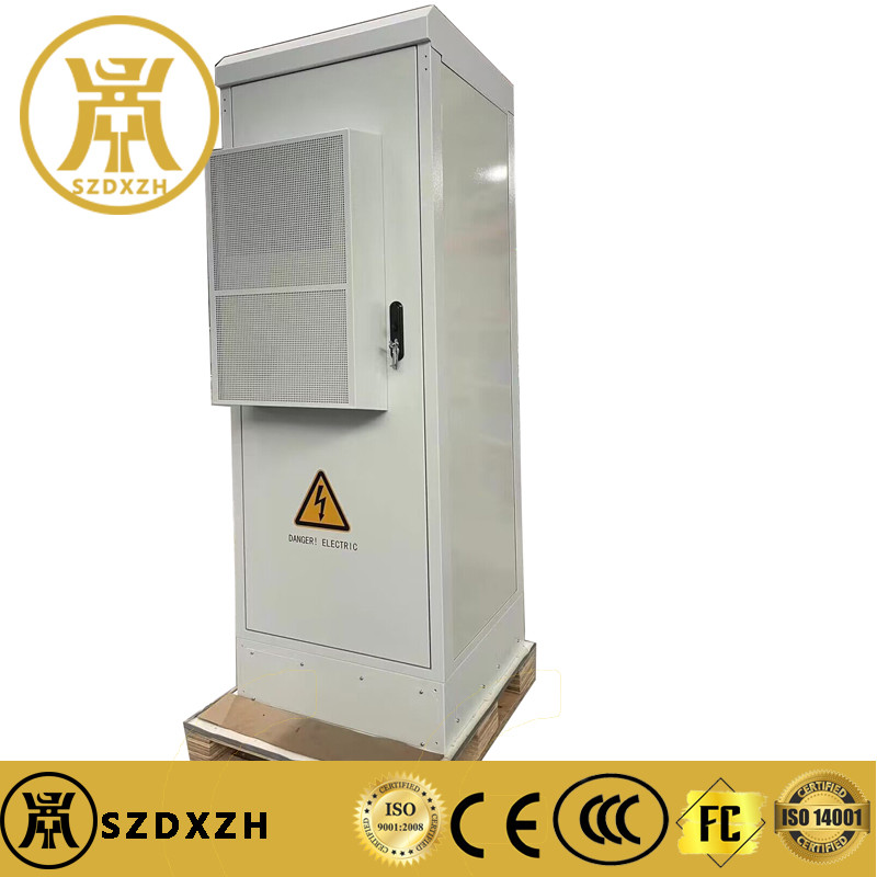 19 Inch Telecom Weatherproof Outdoor Power Cabinet Electrical Metal Cabinet Rack OEM