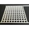 Buy cheap Aluminum Square Lattice Grille Suspended Ceiling in white from wholesalers