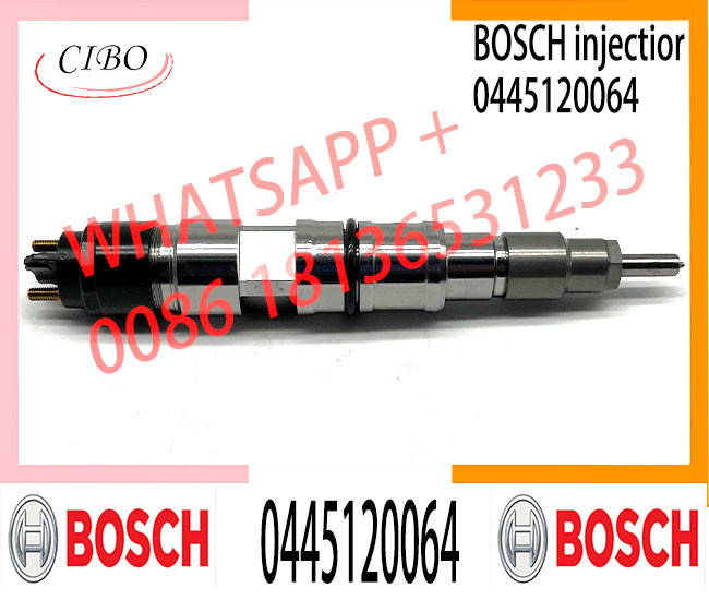0445120064 Common Rail Diesel Fuel Injector 0 445 120 064 0986435529 For DXi 5 160 Diesel Engine