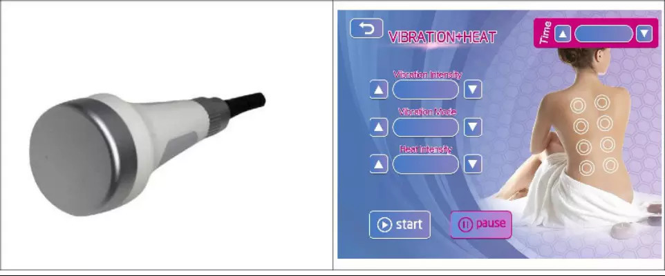 Body Shaping Vacuum Cavitation Machine 6 Handles 635nm 6D RF Laser Slimming Device