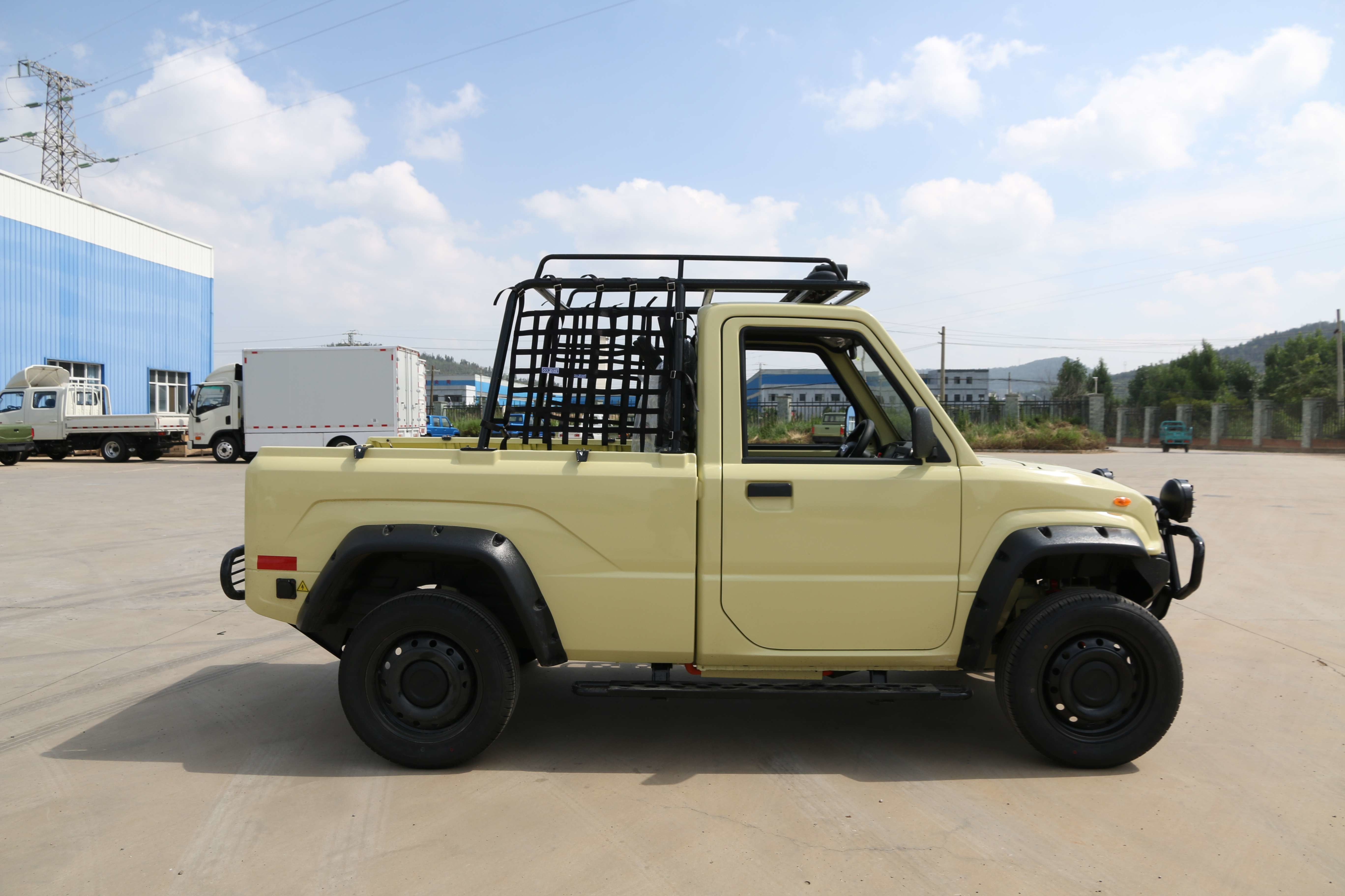 Auto New Energy Electric Vehicle Off-Road Pickup LFP Battery Four Wheel Drive 2 Seats