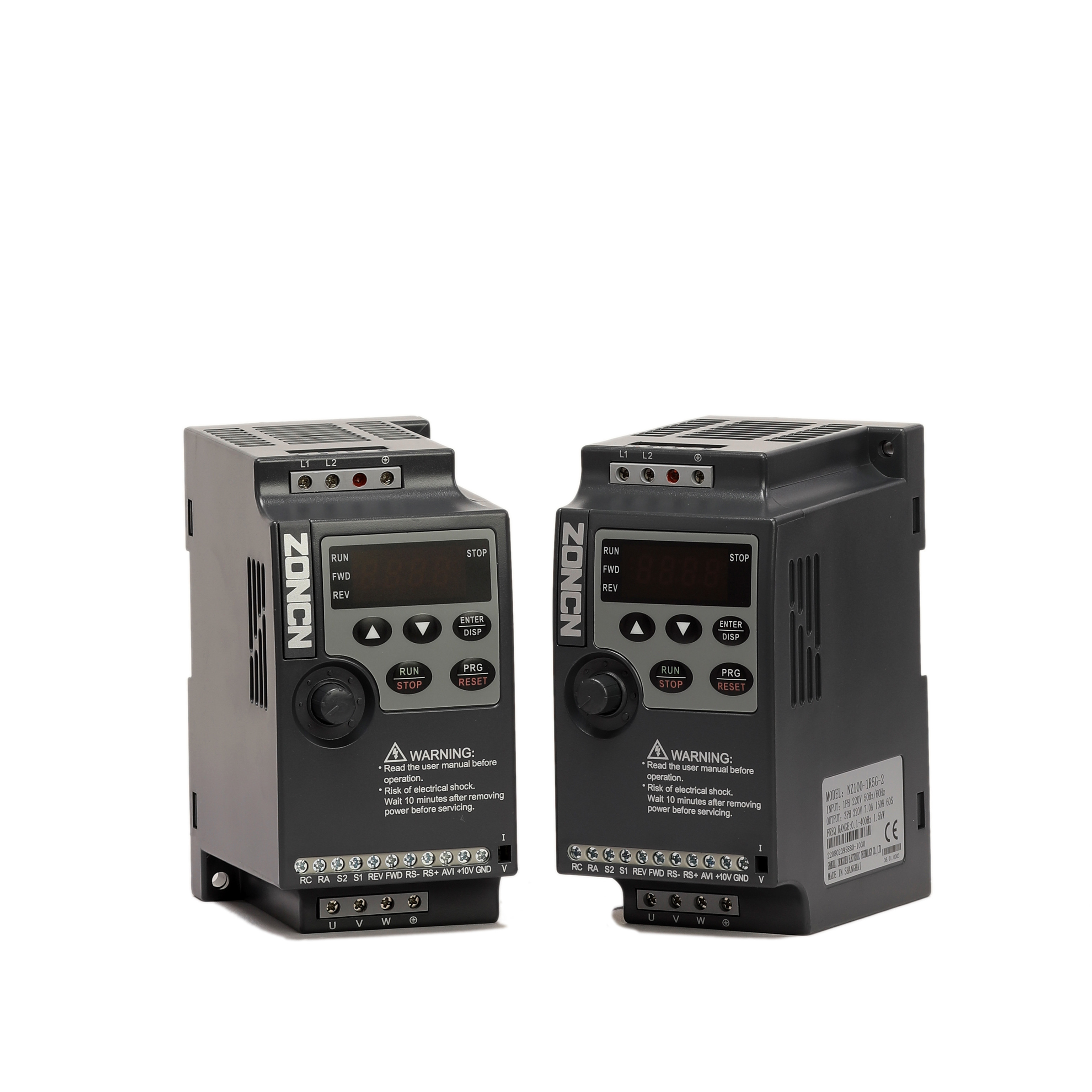 ZONCN NZ100 Low Voltage Inverter 220V 0.75KW Multifunctional Input Terminal
