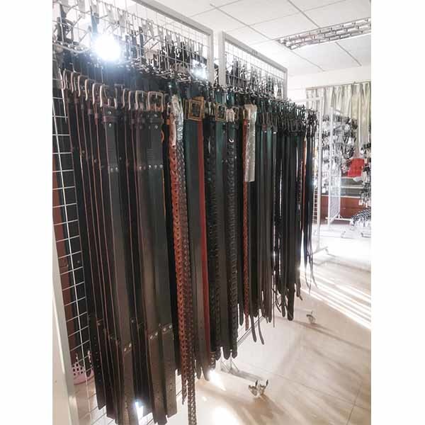 Multicolor Soft Leather Black Belt Womens Antiwear Cowhide Material