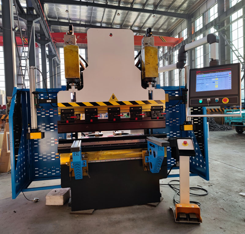 CNC Mini Hydraulic Press Brake 4mm Metal Plate With ESA S640
