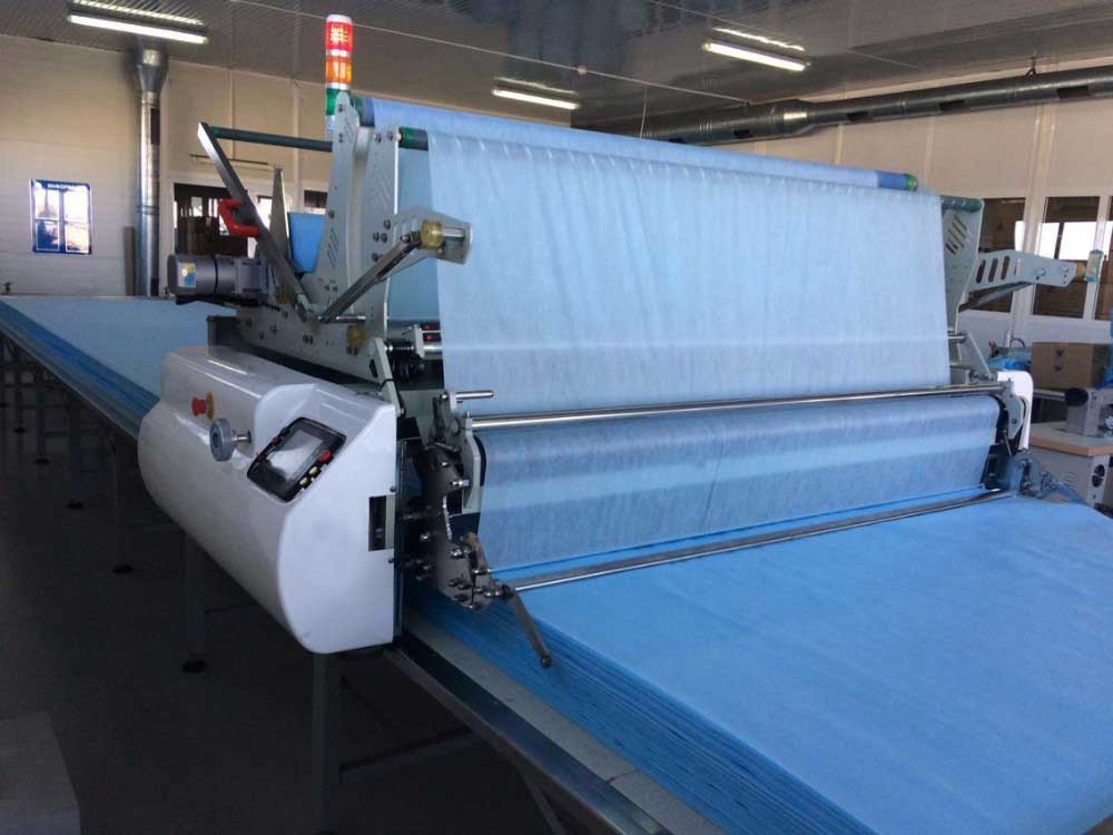 1.5kW Automatic Fabric Spreading Machine 700KG 86 m/min max