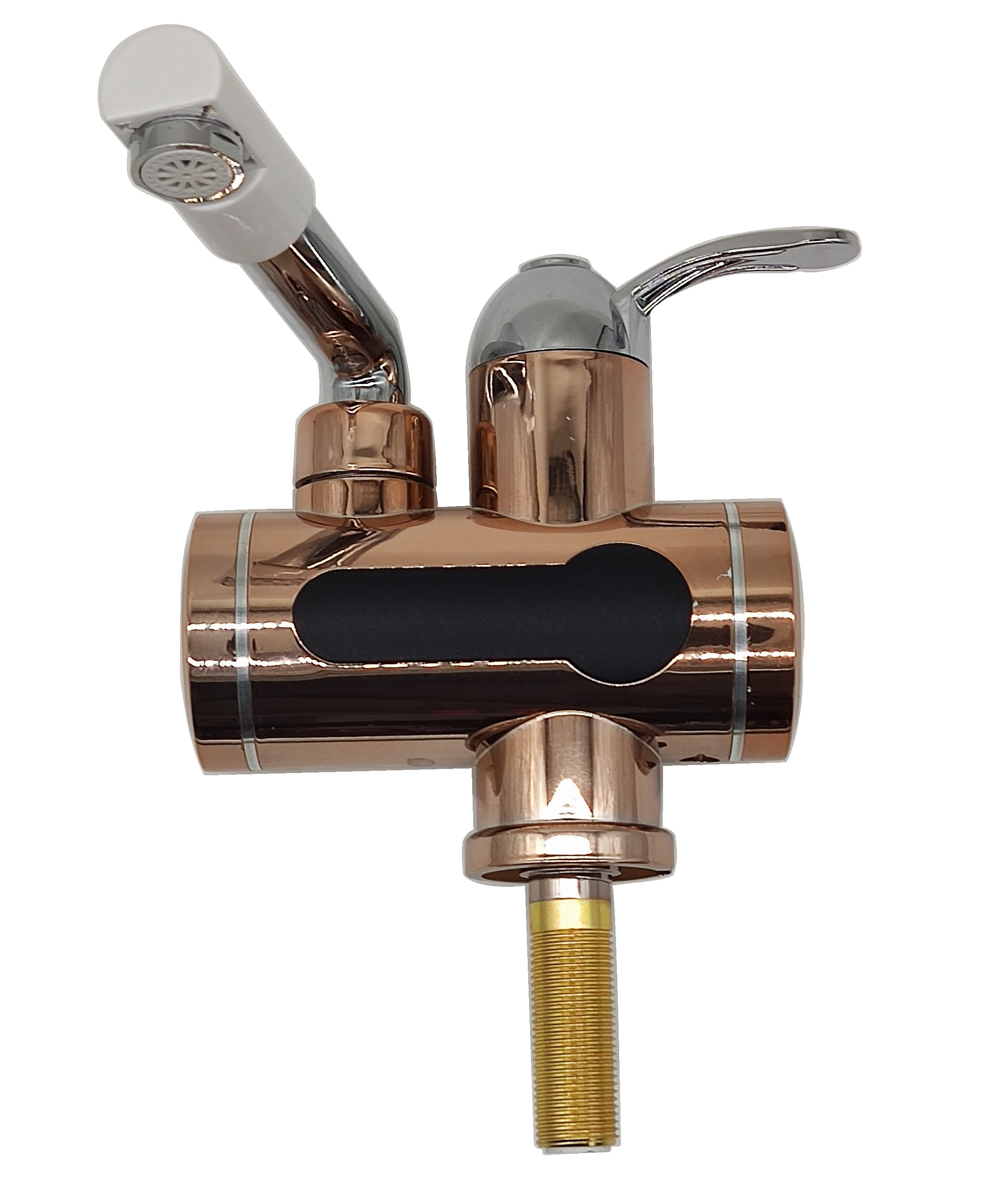 Plastic Digital Control Electric Faucet IPX4 LVD Instant Geyser Tap For Kitchen