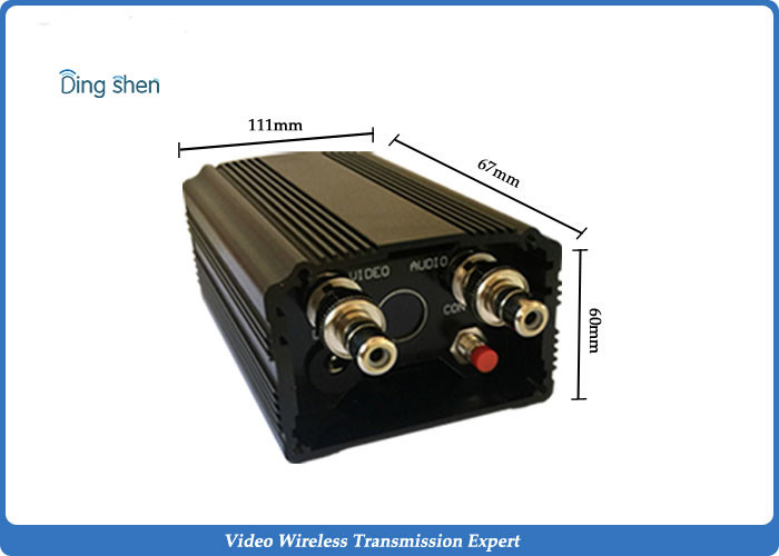 1200Mhz Analog Wireless Video Transmitter 2000mW Security Long Range Video Sender 8 Channels