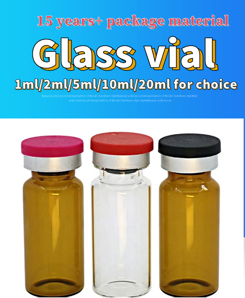 Moulded Medical Glass Vial Penicillin Injection 5ml Sterile Vials