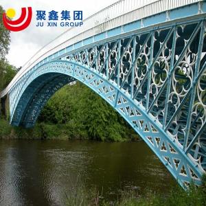 Prefab Galvanized Steel Frame Structure Bridge Weather Resistant