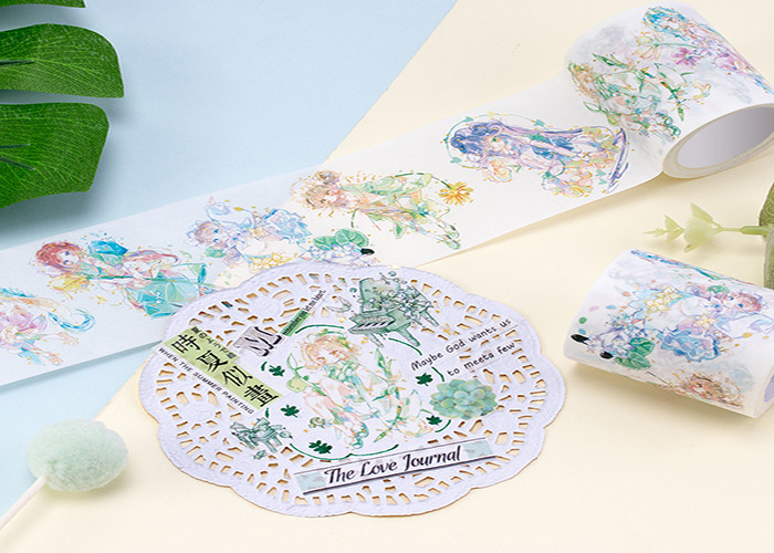 Custom Design Own Waterproof Washi Tape Printed Silver Or Gold Foil Washi Tape