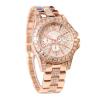 Buy cheap 3BAR Alloy Quartz Watch 38mm Rose Gold Watches For Women Diamonds from wholesalers