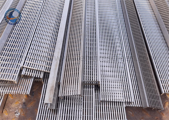 Johnson Stainless 20 Micron Sieve Bend Screen Welded Wedge Wire Dsm For Static Sieve