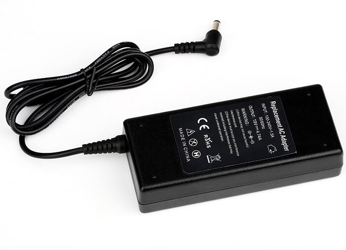 HP / Compaq Original Genuine Laptop AC Adapter Charger 90w 18.5v 4.9a CE Rohs Fcc