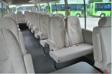 Used Mini Coach Ankai Coaster 23 Seats RHD/LHD Luggage Rack Diesel Engine