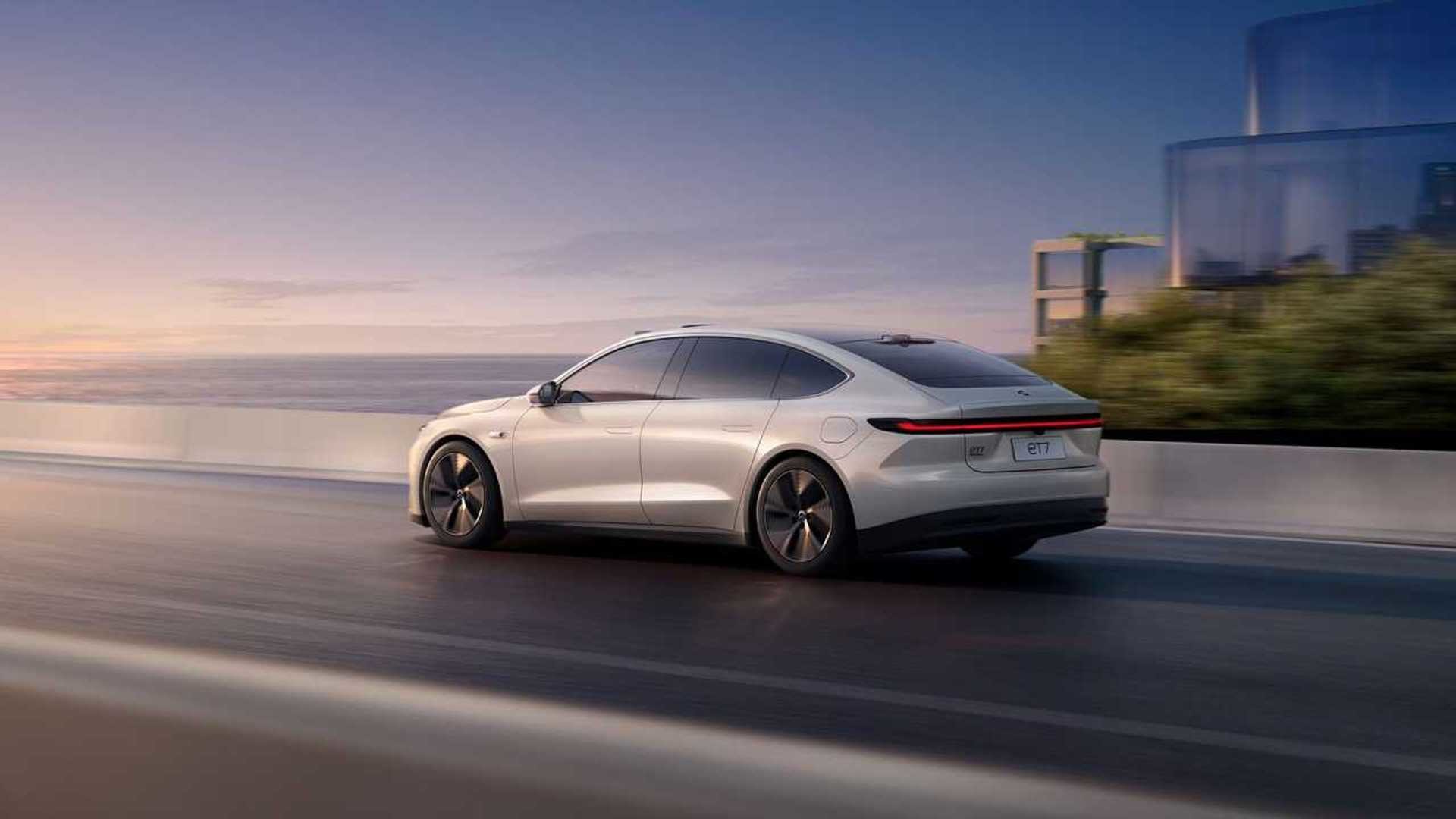 Luxury Secondhand Electric Cars Multi Function AWD Modern NIO ET7 Electric Car