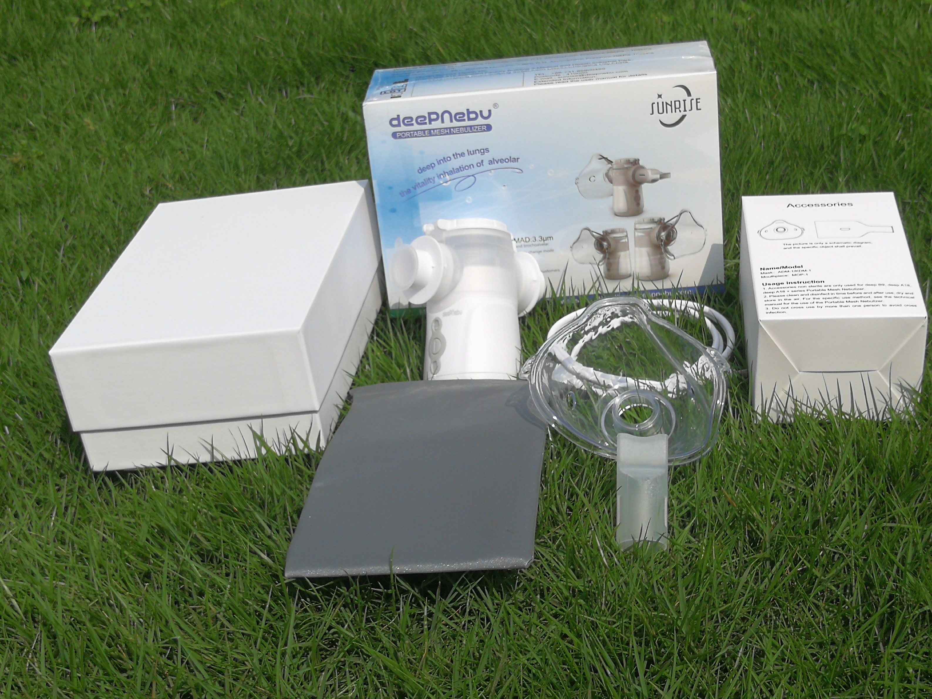 Cold Cough Home Nebulizer Machine ≥0.25ml/Min With DC 5V Power 3V Battery