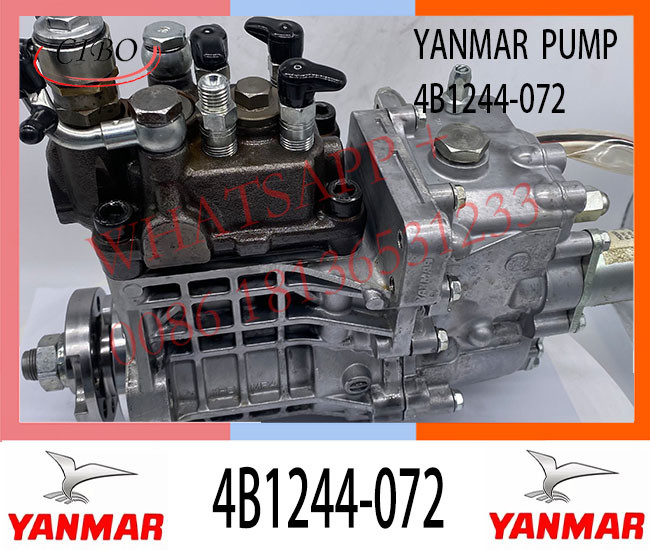 YANMAR Diesel Fuel Engine Fuel 4B1244-072 Pump
