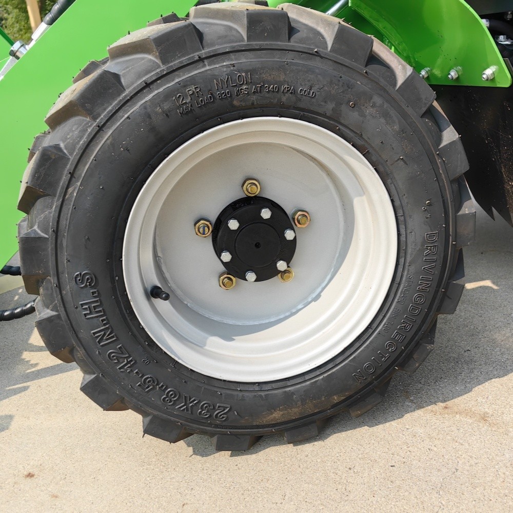 CE Mini Electric Wheel Loader Machine Battery Powered