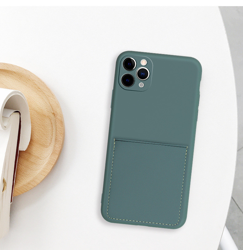 Water Resistant Mobile Cover Anti Drop Wireless Charging Liquid Silicone Back Cover