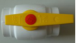 PPR ball valve with steel core
