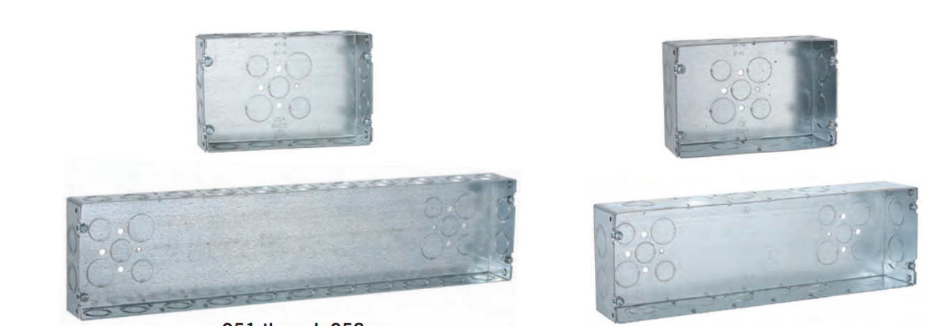 2.0mm Thickness Box Mounting Brackets With M4 Screw 16" Length Pre Fab
