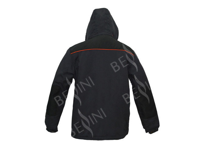 Cotton Winter Workwear Clothing Padded Jacket With Hood And Oxford Reinforcement