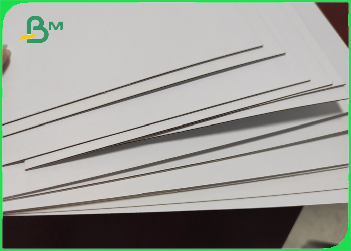 Uncoated white cardboard