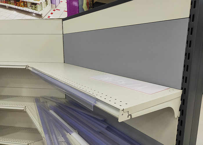 Metal Material Supermarket Display Shelving L1200xW1000xH1800MM 5-6 Layers