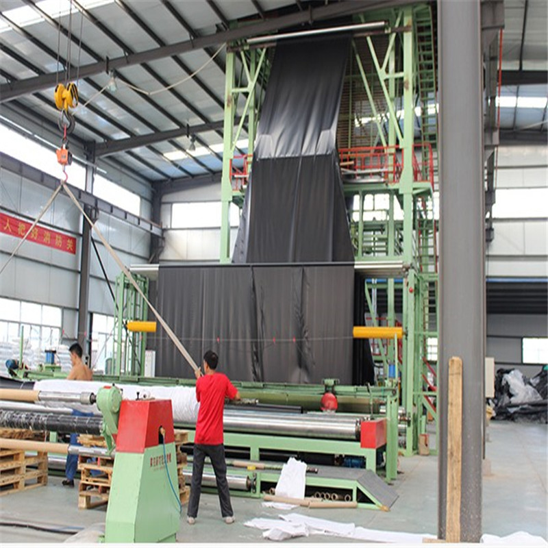 Waterproof HDPE Geomembrane Landfill Liner with 1m-10m Width and 100% Virgin Material