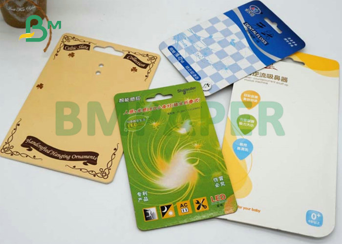300g Blister Card For Toothbrush Case High Stifness Card Board