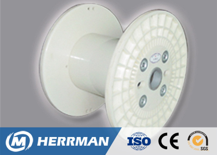 Multi Color Wire Cable Accessories Plastic Cable Reels / Plate Type Wire Bobbin