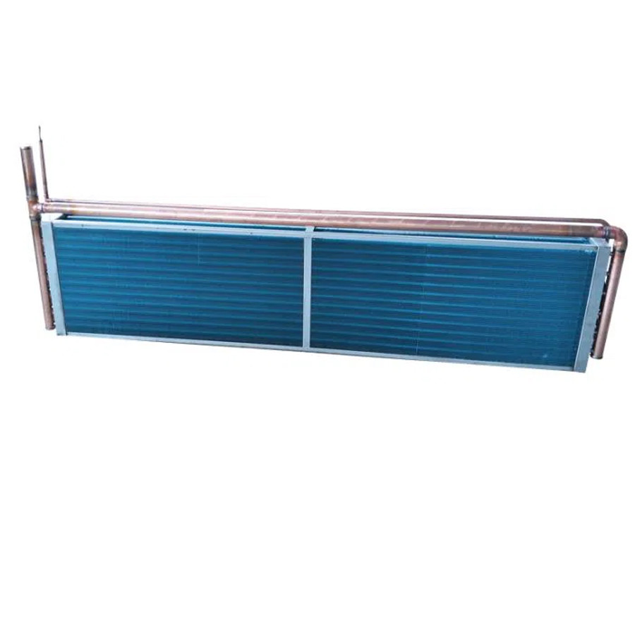 Copper Finned Tube Coil Heat Exchangers / Air Cooler Heat Exchanger ASME
