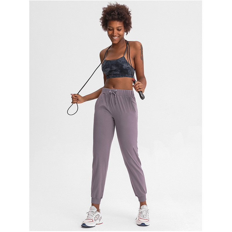 Running Sports Pocket Yoga Pants Gym Leisure Elastic Belt For Spring Summer