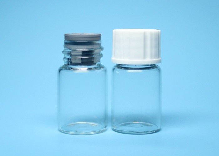 18mm White PP Plastic Screw Caps Used For Threaded Glass Bottle