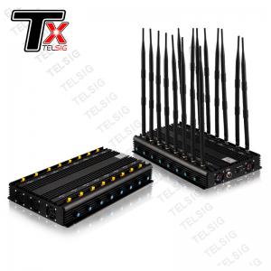 Buy cheap Customized 16 Antenna Cell Phone Signal Blocker 10-50meters Desktop Signal Isolator product