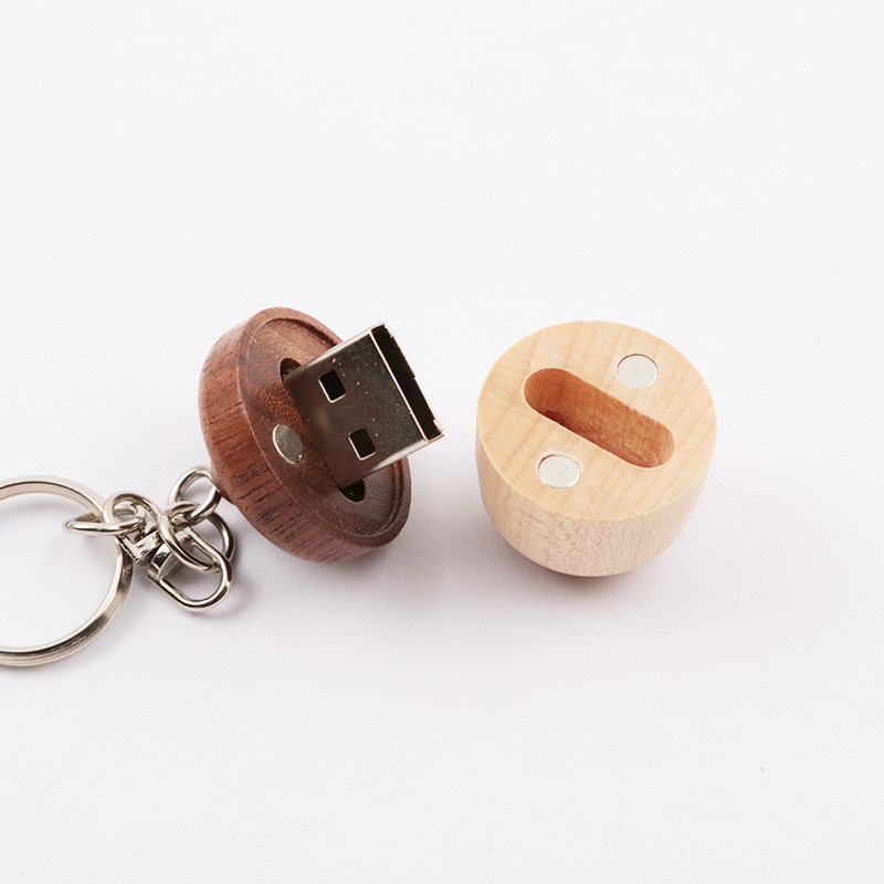 Wooden 256GB Thumb Usb Flash Drive Pine Nuts Shape 2.0 High Speed