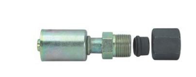 #6 #8 #10 #12 Al joint with iron cap Female O-Ring fittings O-Ring Female Thread /Hose connection A/C Hose Pipe fitting