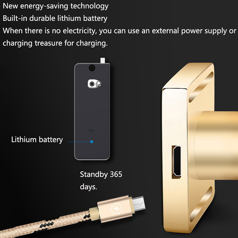 Waterproof High Sensitivity Biological Fingerprint Cabinet Lock