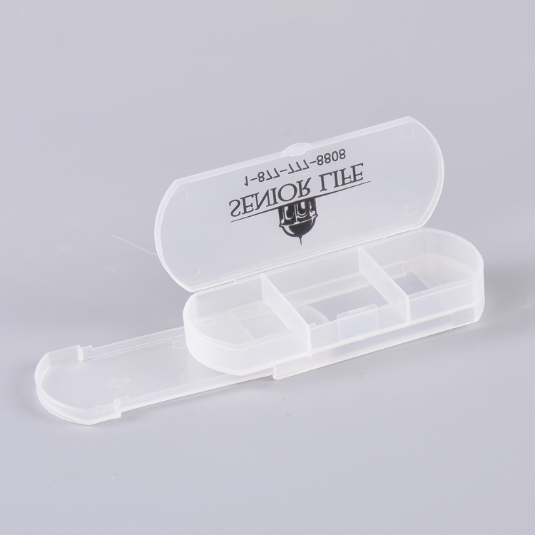 Personal Prescription Pill Dispenser Box For Multiple Pills Pharmacy Plastic Band Aid Bandage Kit