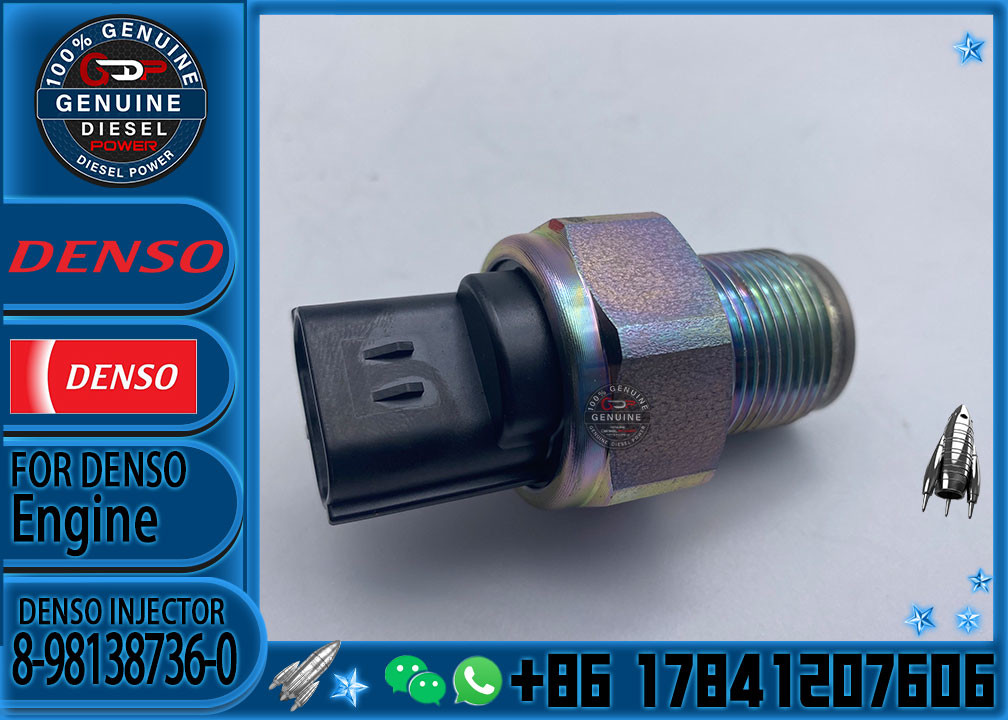 Common Rail Fuel Injector Sensor 499000-6310 8-98138736-0 For Isu zu Diesel Engine