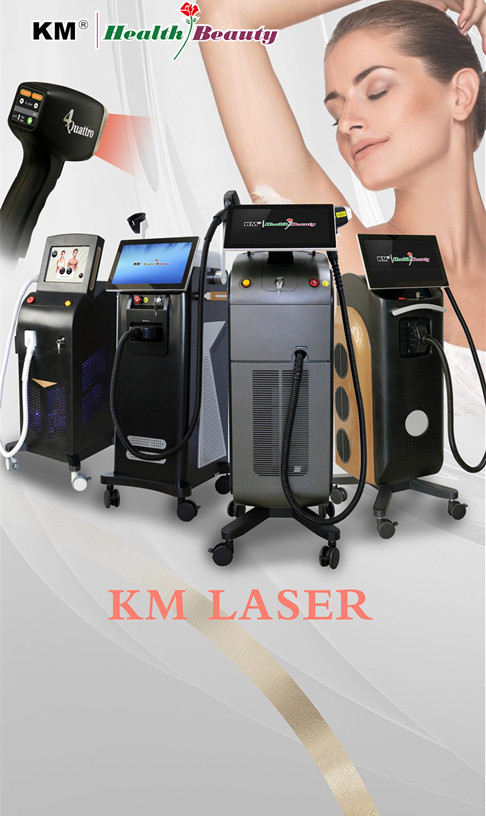 Switchable Adjustable Spot Ice Titanium Laser Diode Hair Removal Machine
