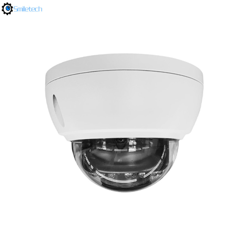 H.265 full metal case waterproof IP66 POE 5.0MP 30m IR distance 2.8-12mm varifocal lens IP dome camera