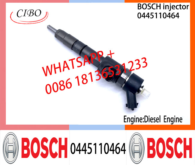 BOSCH 0445110464 Diesel Common Rail Fuel Injector 0445110464 0445110463 129A0053100 For Yanmar Engine 3TNV88C 4TNV88C