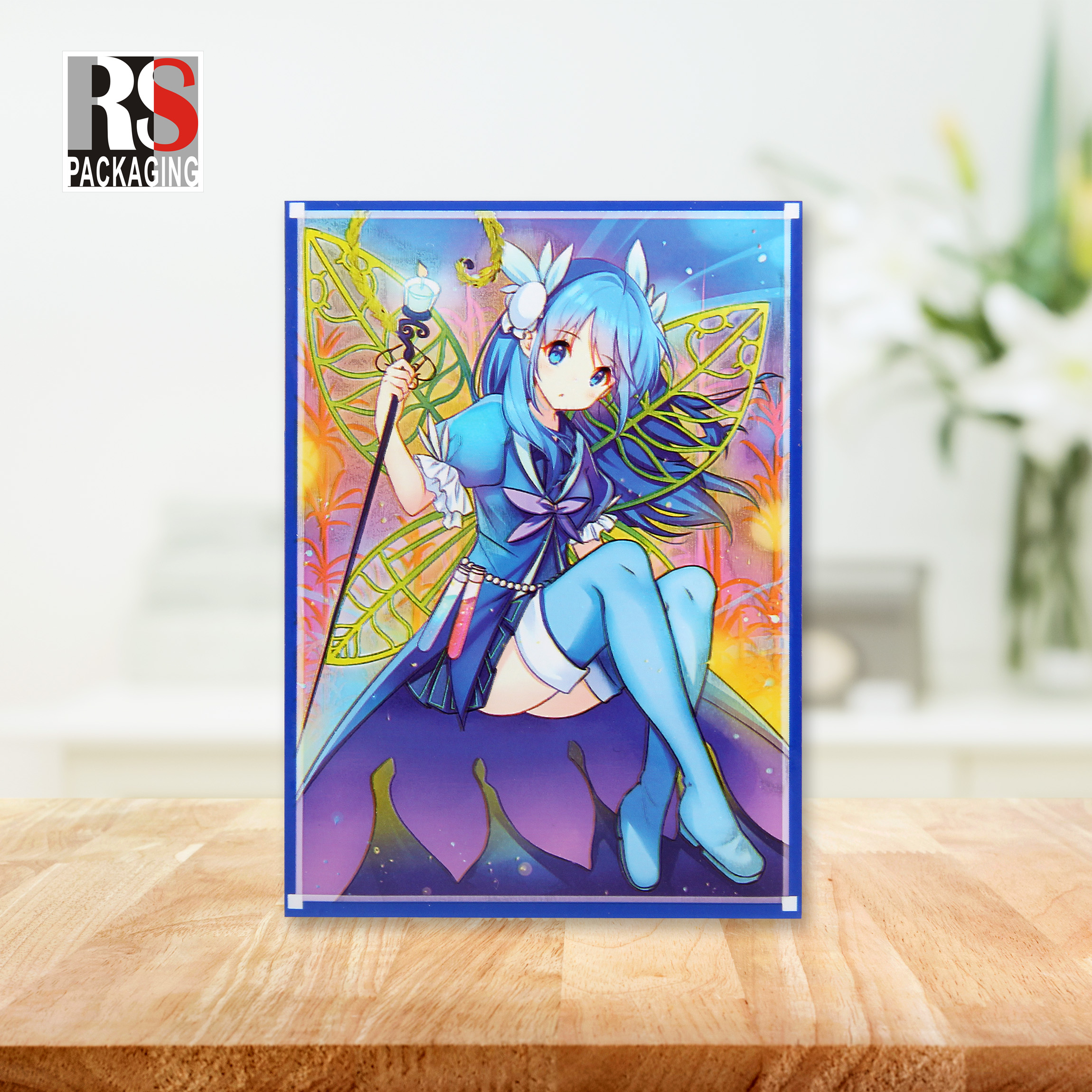 Shockproof Game Card Sleeves PP Clear Plastic Card Protectors Customized Logo
