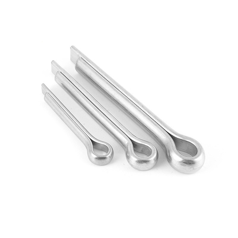 Stainless Steel Split Pins 1/8 Head Diameter Fine Thread Phillips Pozi Drive 0.0625 Pin Diameter