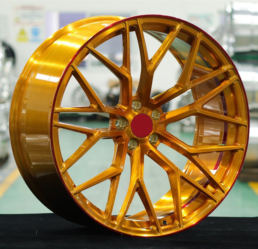VIRSRONWHEELE 22inch staggered brushed bronze custom forged wheels