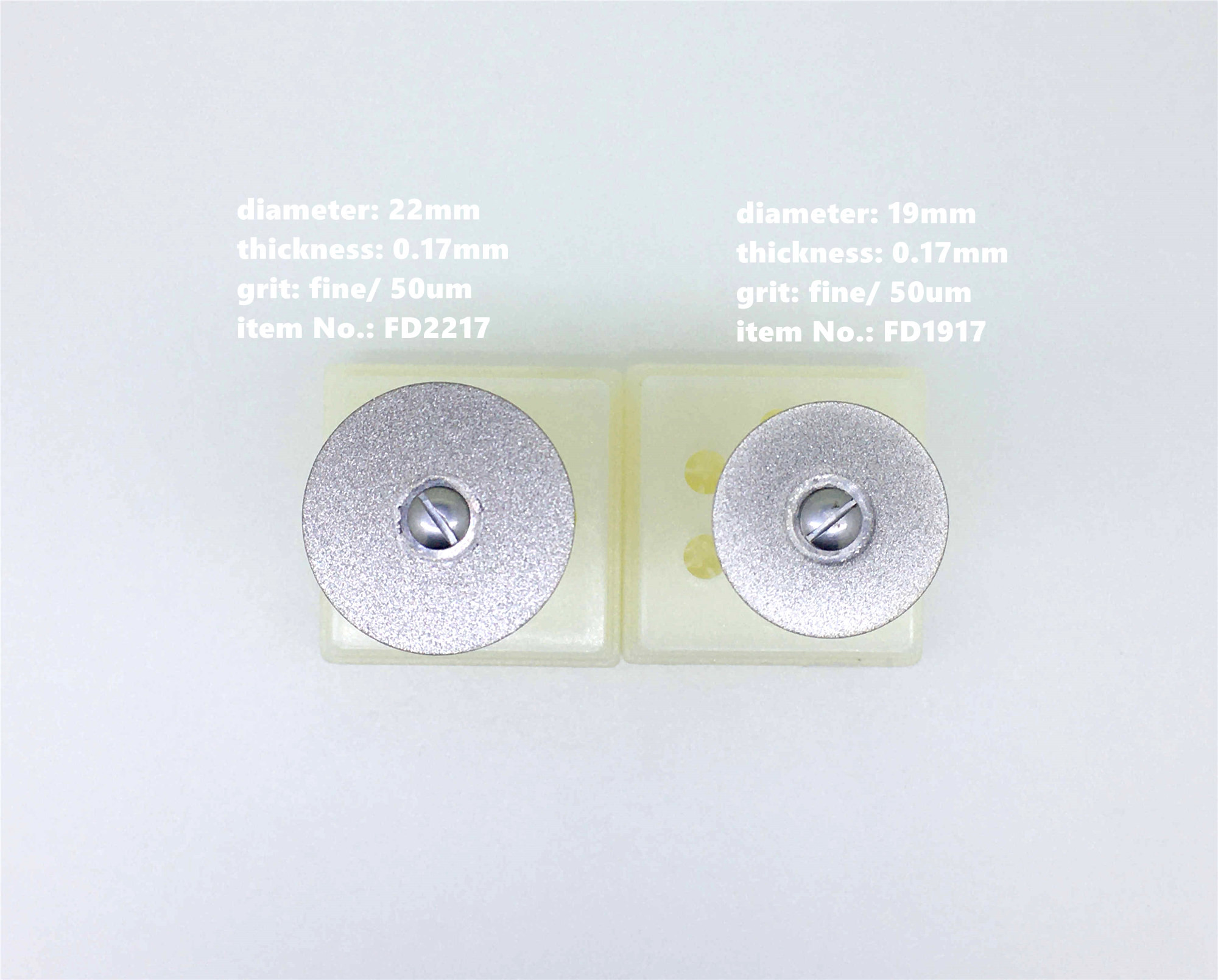 0.17mm 19mm Diamond Cut Grinding Wheel Rapid Electroplated Diamond Wheel